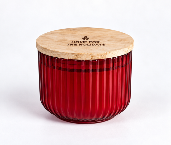 Home For The Holidays Cathedral Bowl Soy Candle