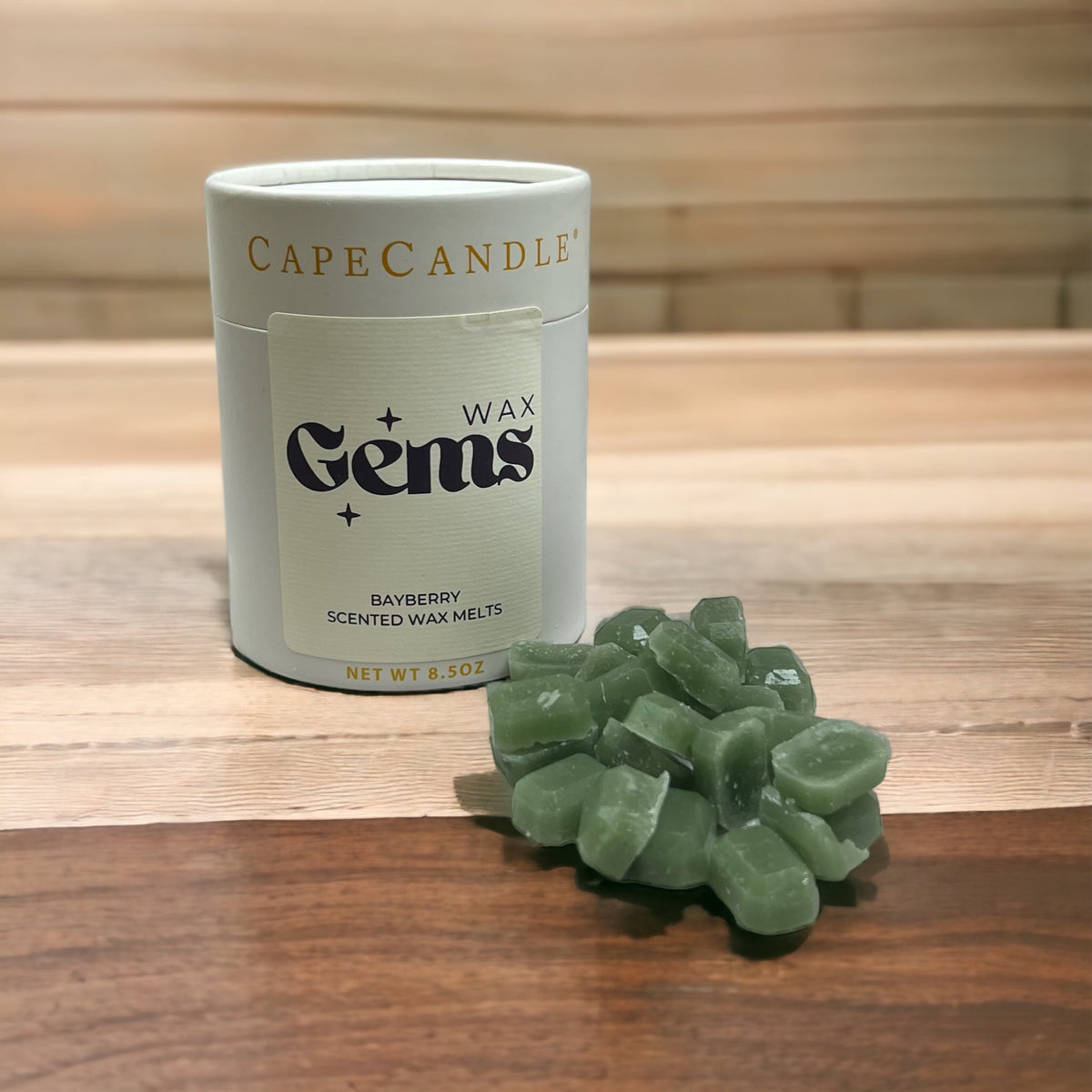 Bayberry 8.5oz Wax Gems by Cape Candle