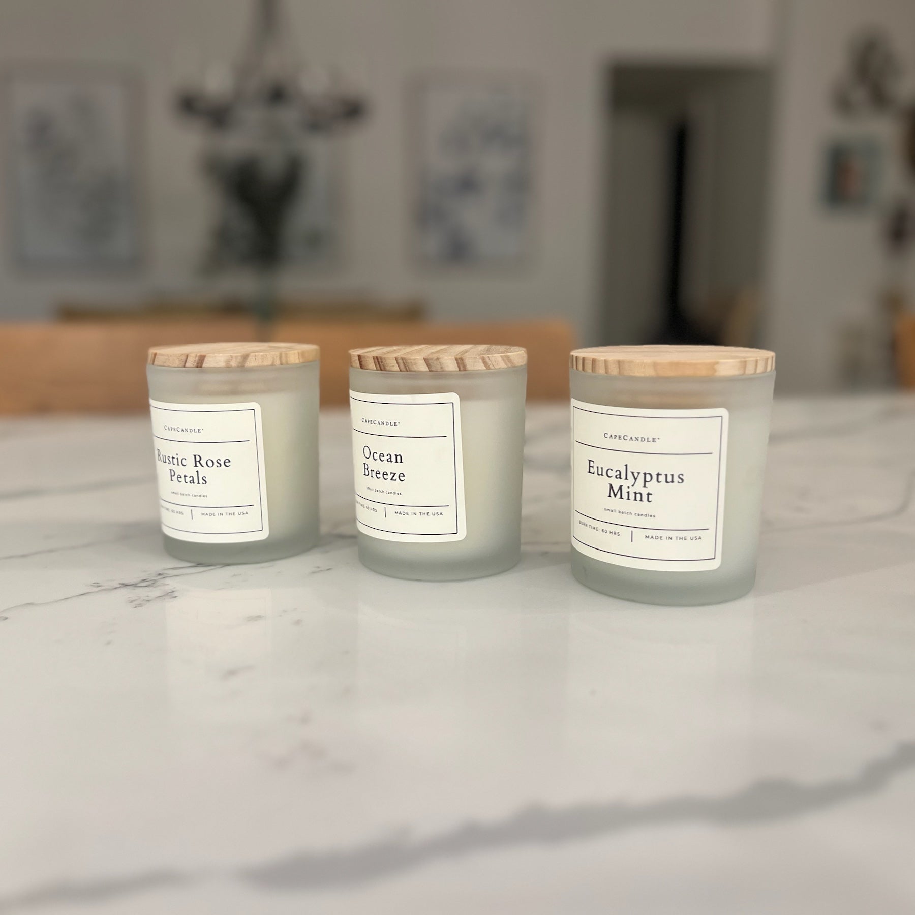 Eucalyptus Mint Small Batch Poured Candle