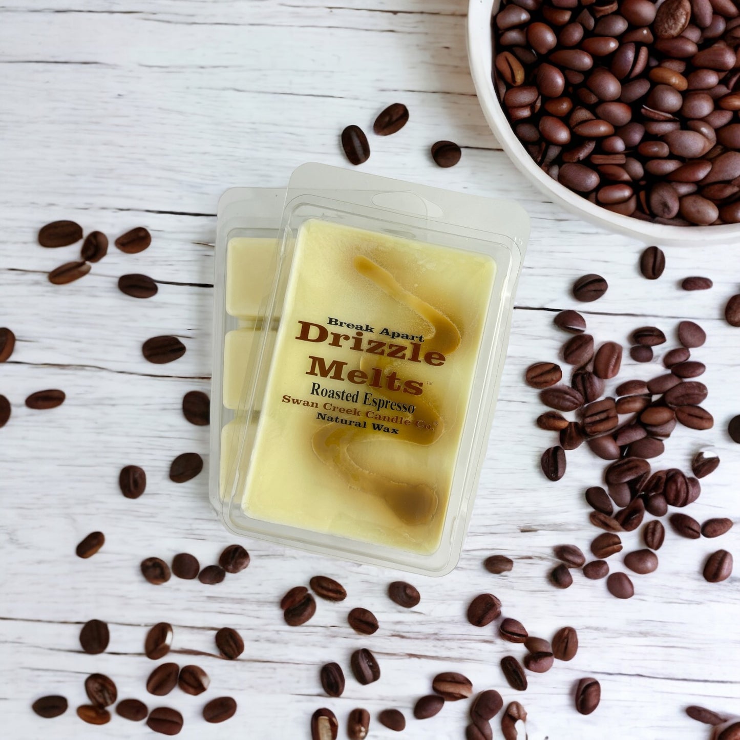 Roasted Espresso 5.25oz Drizzle Melts by Swan Creek Candle