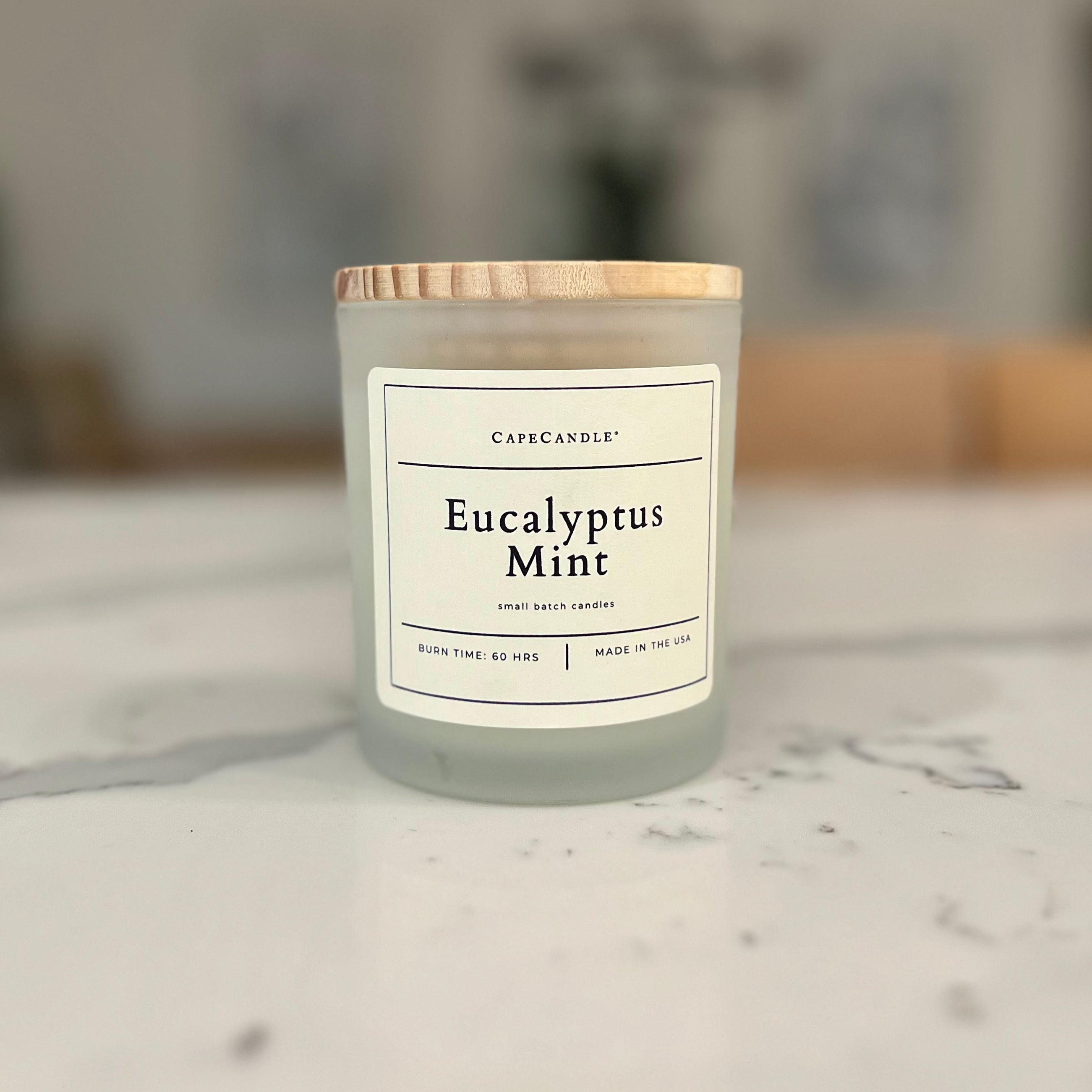 Eucalyptus Mint Small Batch Poured Candle