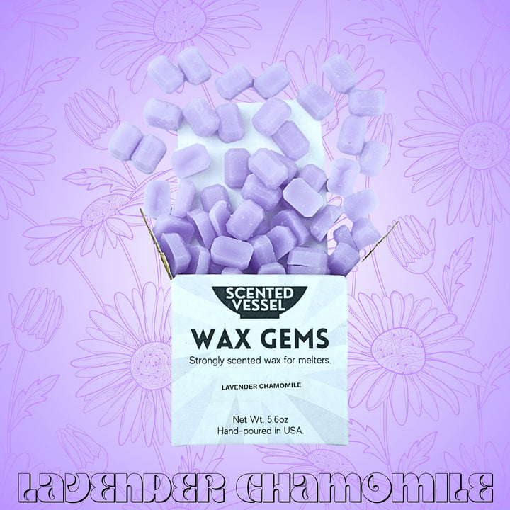 Lavender Chamomile 5.6oz Wax Gems by Scented Vessel