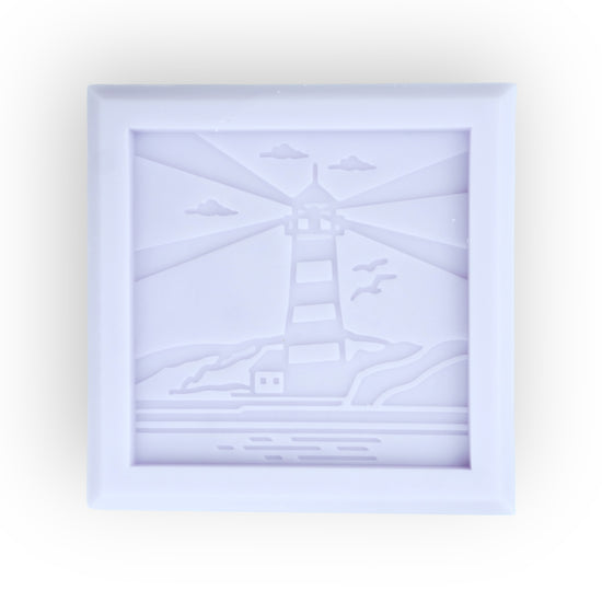 Lilac Blossom Scented Wax Square (Lighthouse)