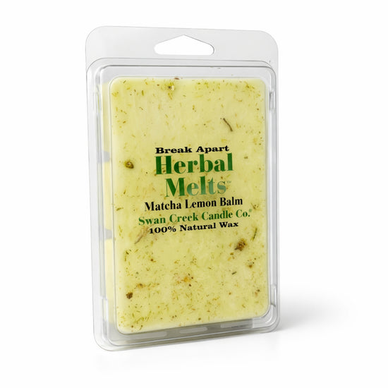 Herbal Melts wax melt package with visible text on a white background