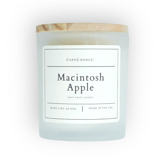 Macintosh Apple Small Batch Poured Candle