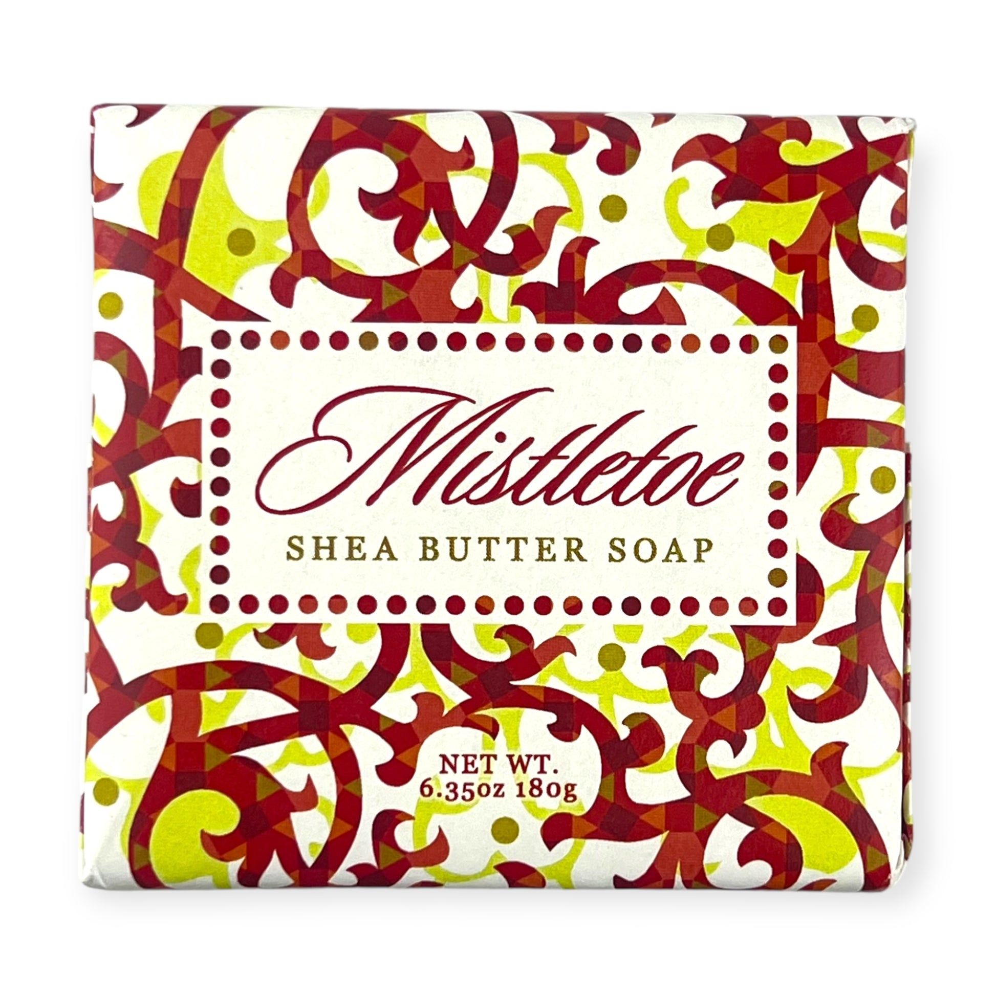 Mistletoe Shea Butter Spa Soap by Greenwich Bay Trading Co.