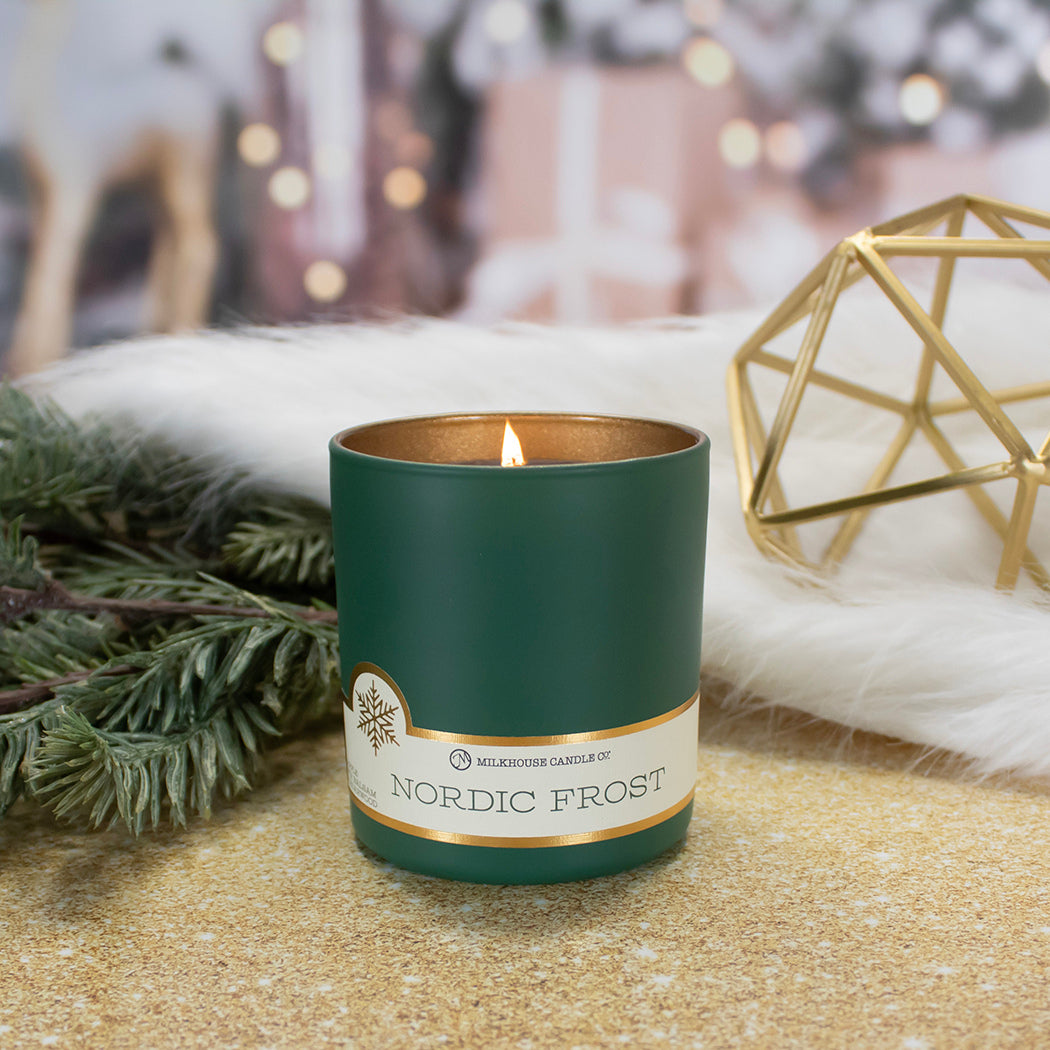 Nordic Frost 8oz Limited Edition Jar Candle by Milkhouse Candle Co.