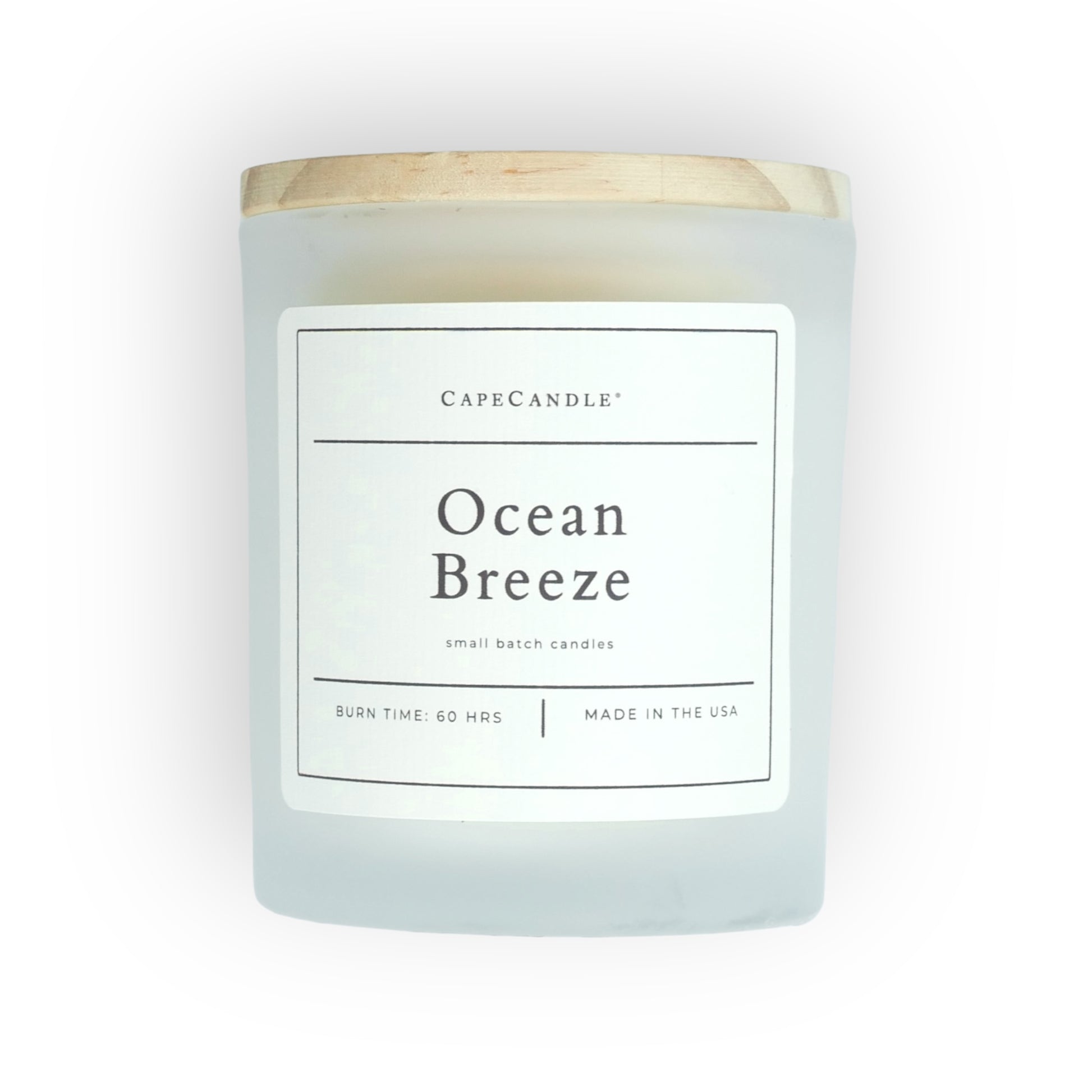 Ocean Breeze Small Batch Poured Candle