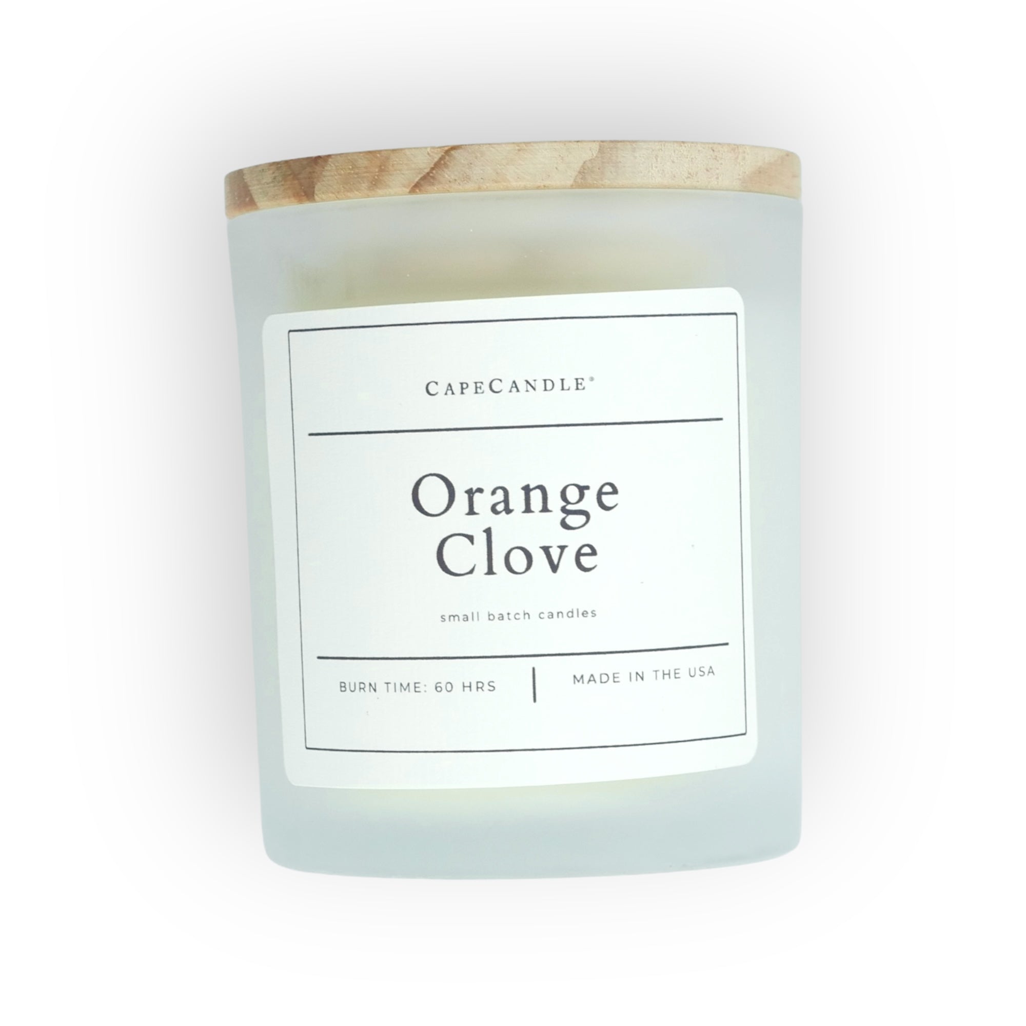 Orange Clove Small Batch Poured Candle