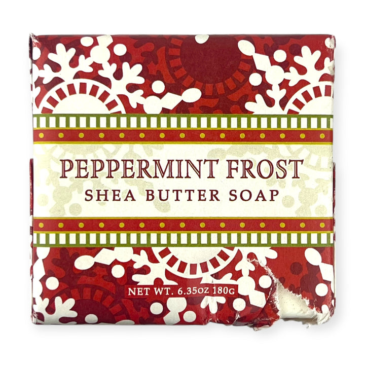 Peppermint Frost Shea Butter Spa Soap by Greenwich Bay Trading Co.