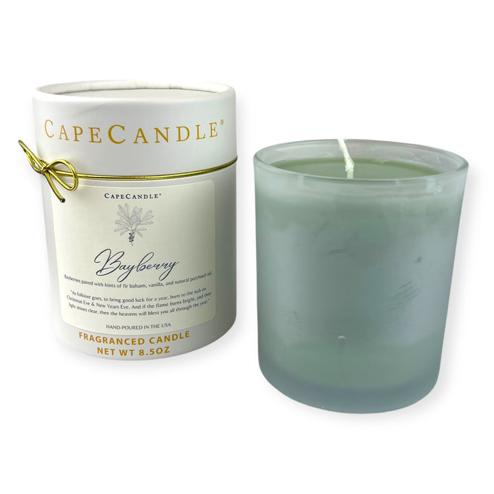 Bayberry Scented 8.5 oz Jar Candle By Cape Candle