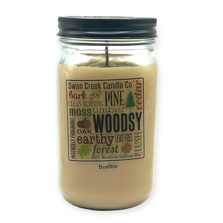 Bonfire 24oz Pantry Jar by Swan Creek Candle