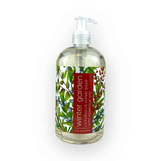 Winter Garden Luxurious Hand Soap With Essential Oils (16oz) by Greenwich Bay Trading Co.