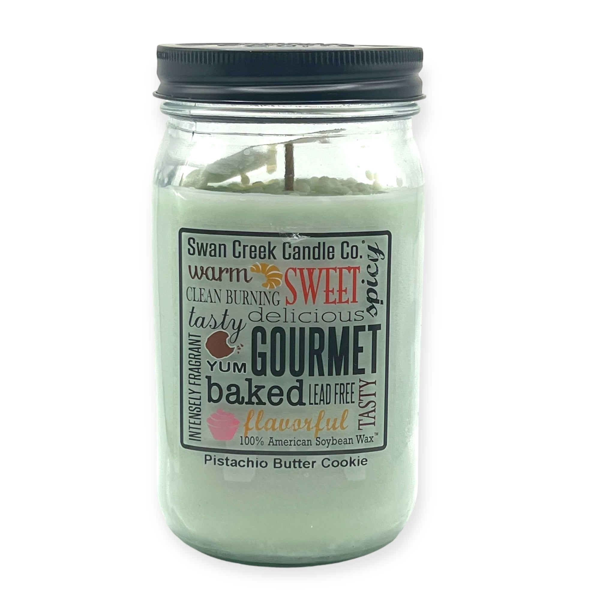 Pistachio Butter Cookie 24oz Pantry Jar by Swan Creek Candle