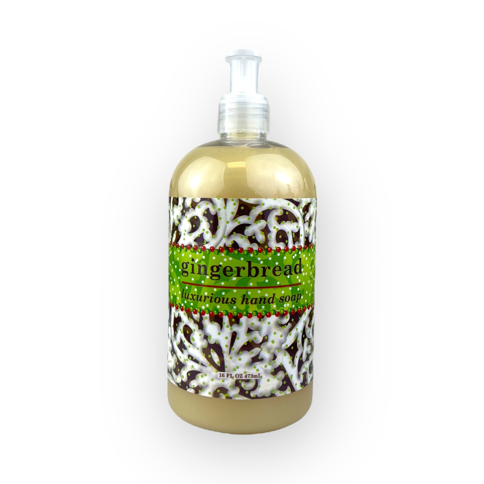 Gingerbread Luxurious Hand Soap (16oz) by Greenwich Bay Trading Co.