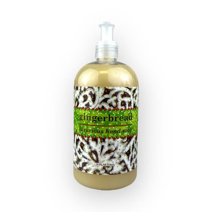 Gingerbread Luxurious Hand Soap (16oz) by Greenwich Bay Trading Co.