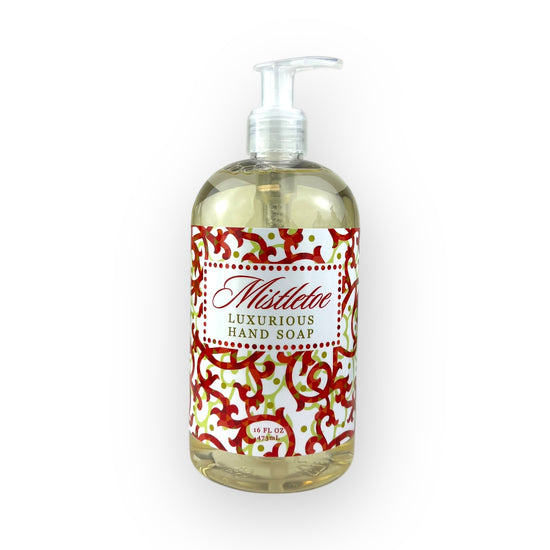 Mistletoe Luxurious Hand Soap (16oz) by Greenwich Bay Trading Co.