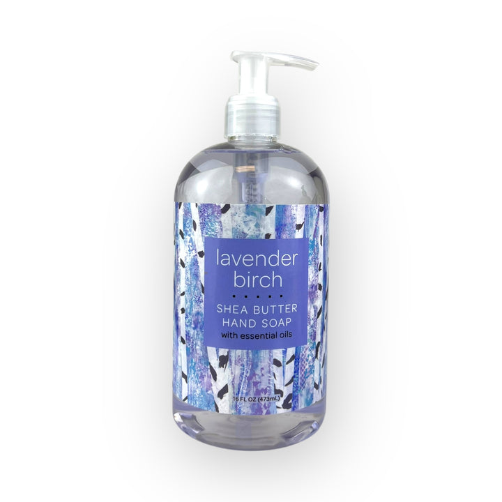 Lavender Birch Luxurious Hand Soap with Essential Oils (16oz) by Greenwich Bay Trading Co.