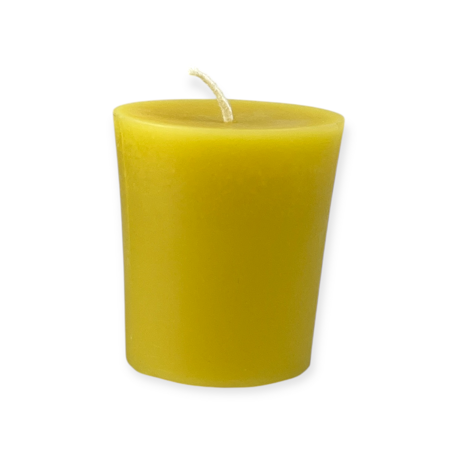 100% Beeswax Natural Votives (Box of 12) by Cape Candle