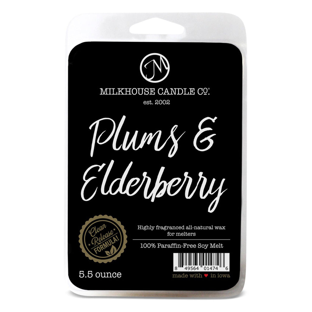 Plums & Elderberry 5.5oz Fragrance Melt by Milkhouse Candle Co.