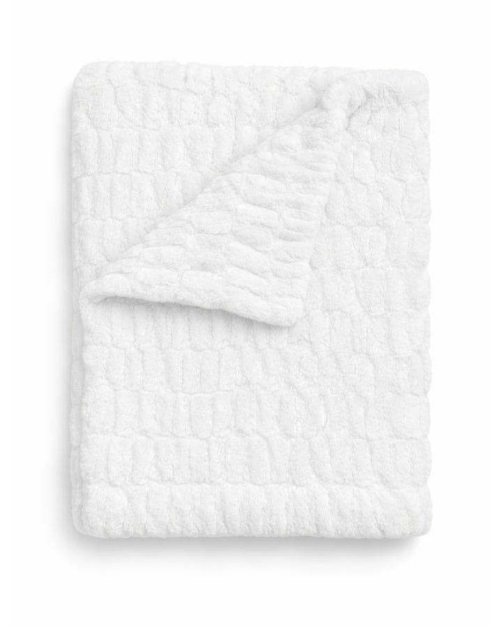 Cape Home Cloud Throw Blanket - Pure White