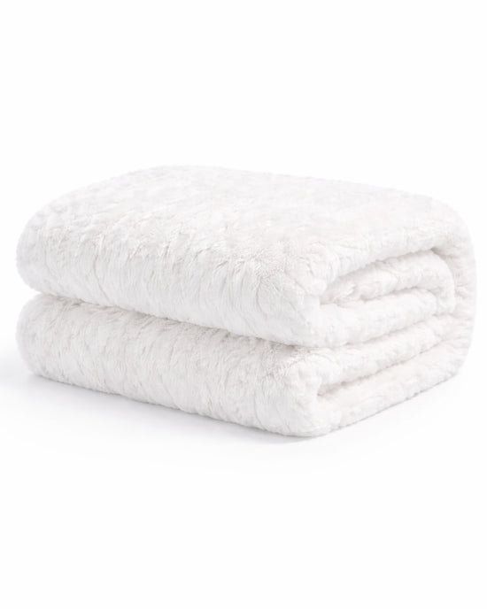 Cape Home Cloud Throw Blanket - Pure White