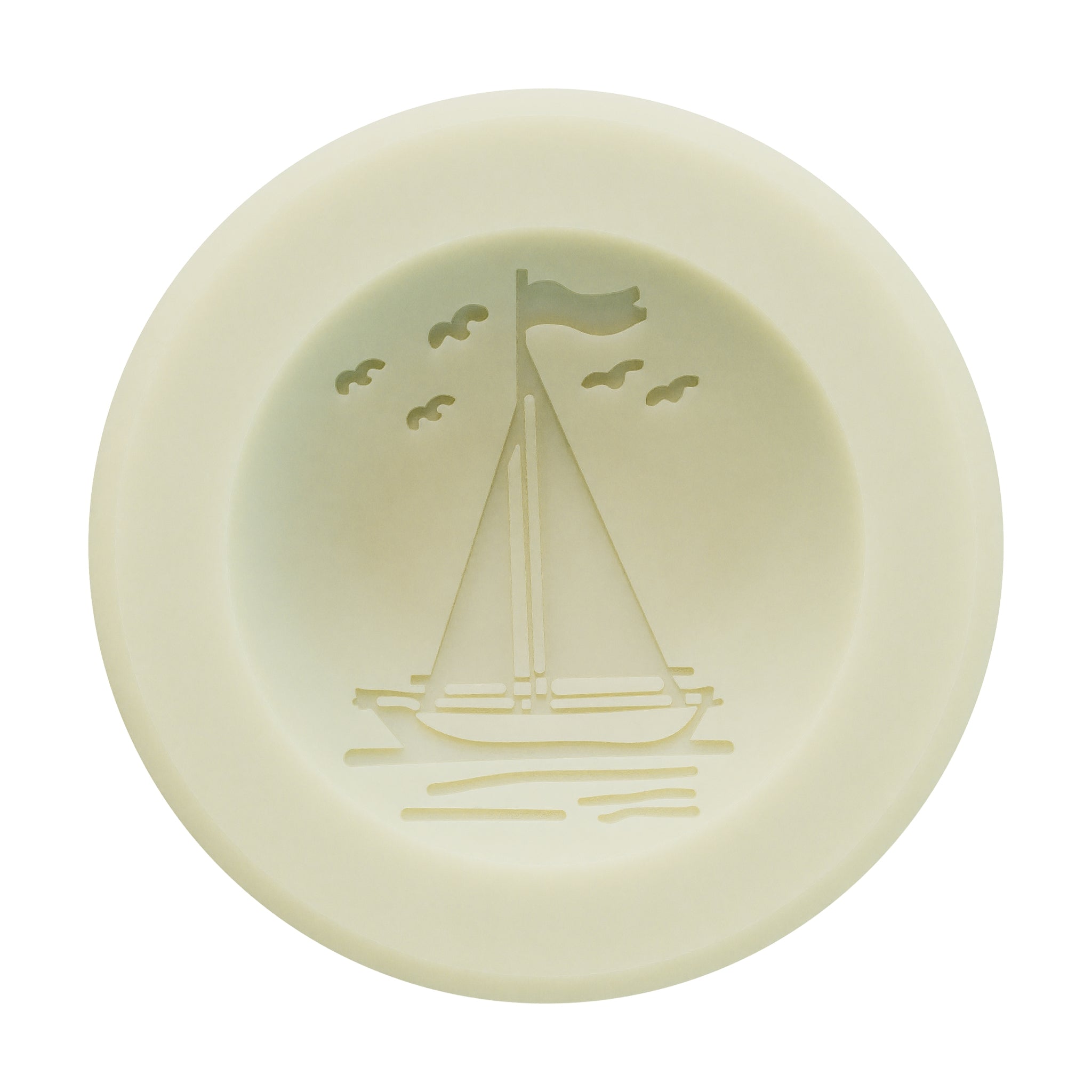 Lemongrass & Citrus Scented Vessel - Sailboat