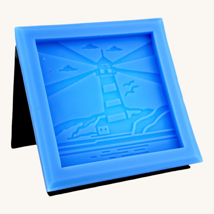 Seascape Scented Wax Square (Lighthouse)