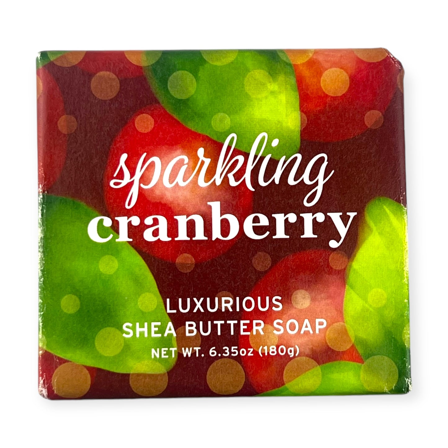 Sparkling Cranberry Shea Butter Spa Soap by Greenwich Bay Trading Co.