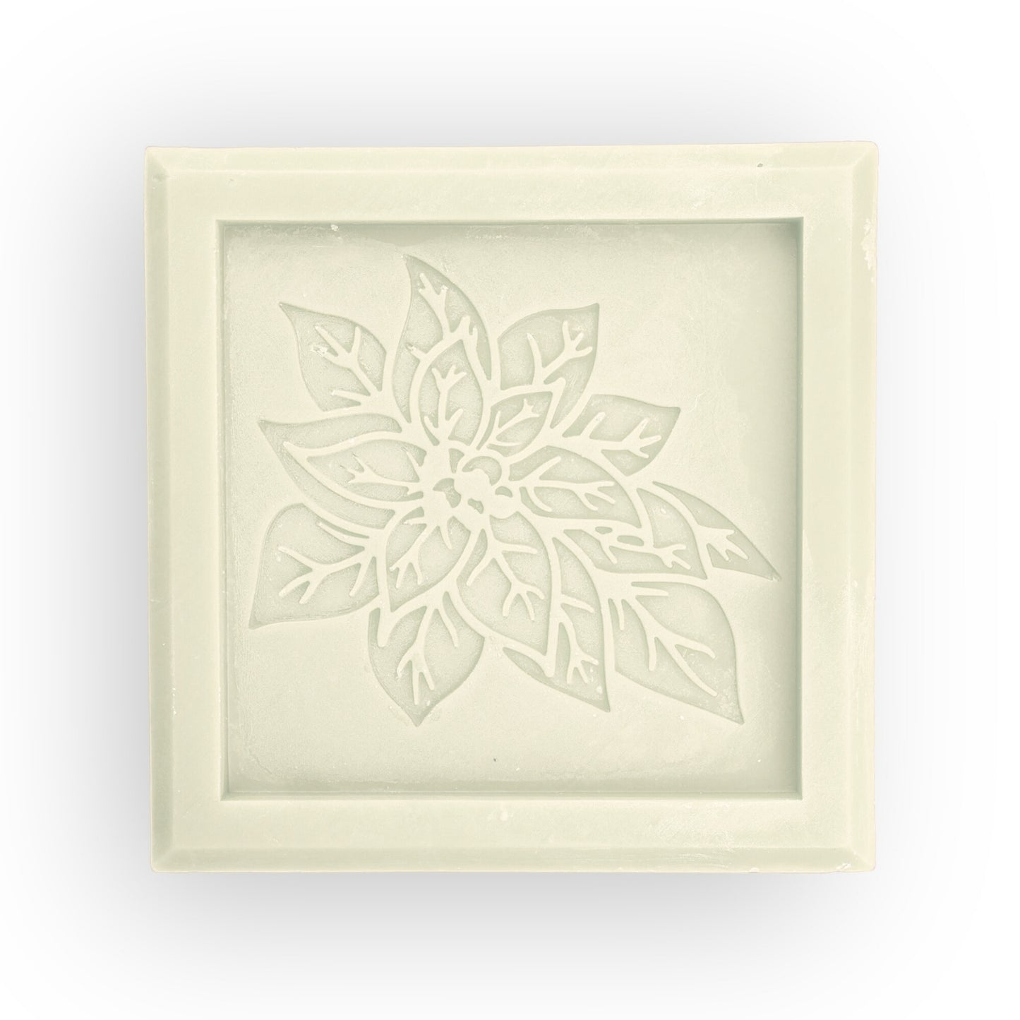 Spiced Vanilla Scented Wax Square (Poinsettia)