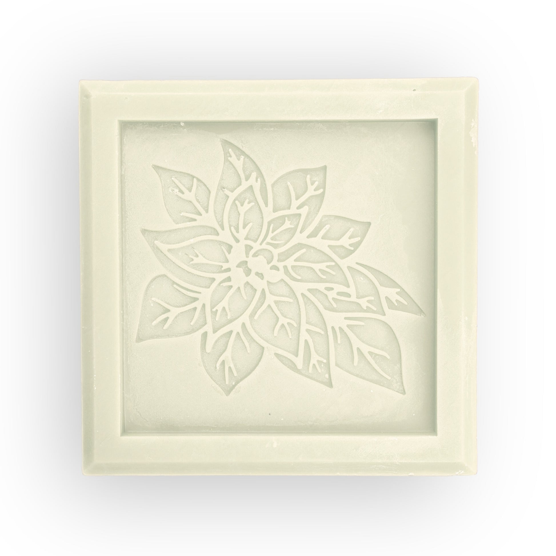 Spiced Vanilla Scented Wax Square (Poinsettia)