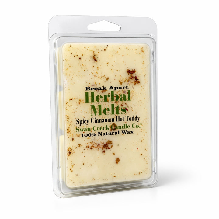 Herbal melts packaging with visible text on a white background