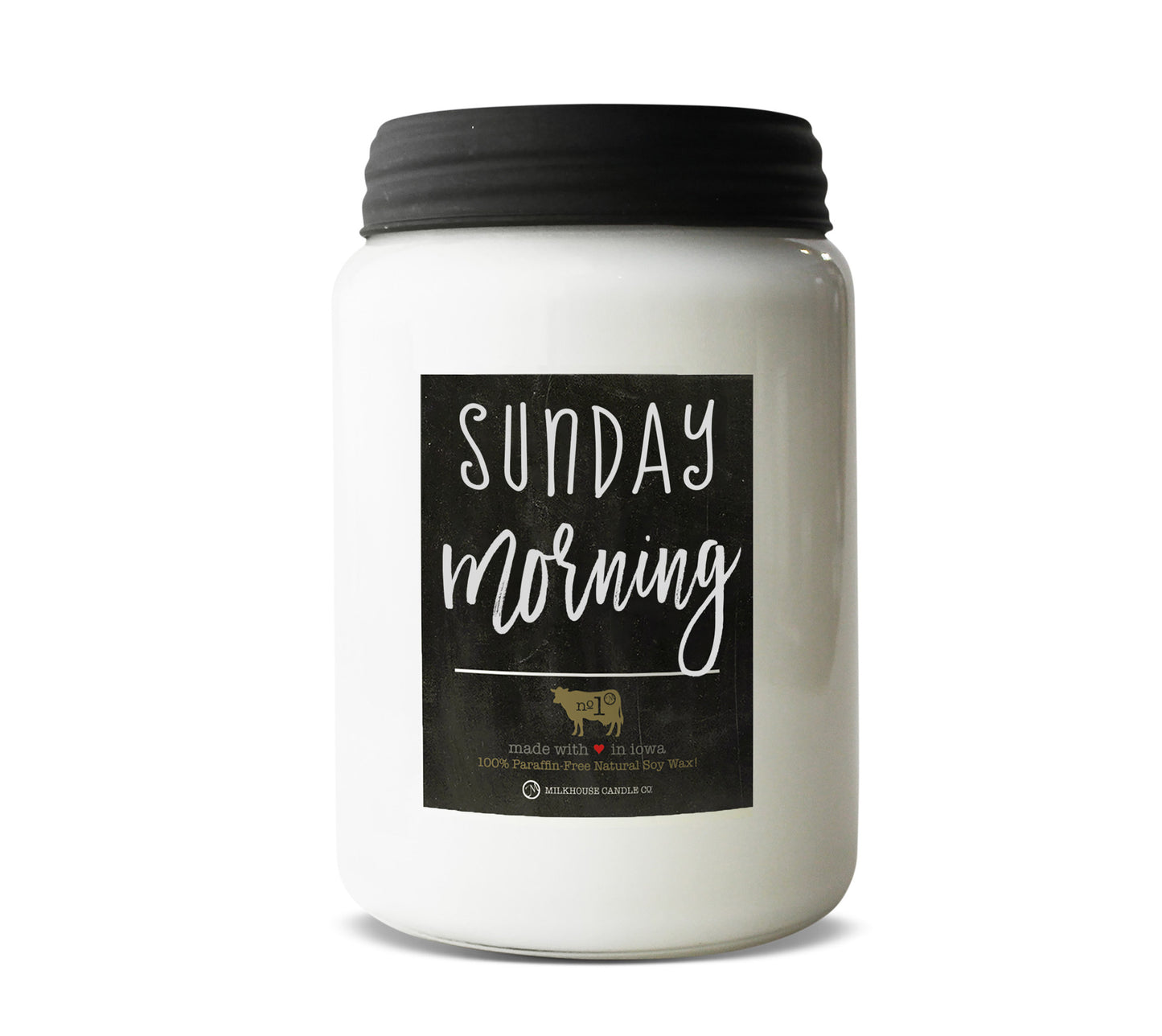 Sunday Morning 26oz Farmhouse Jar Candle by Milkhouse Candle Co.