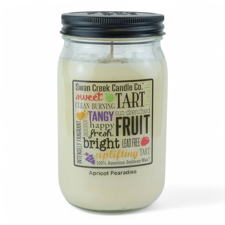 Apricot Pearadise 24oz Pantry Jar by Swan Creek Candle