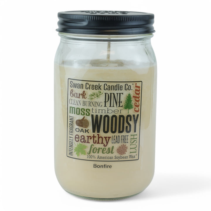 Bonfire 24oz Pantry Jar by Swan Creek Candle