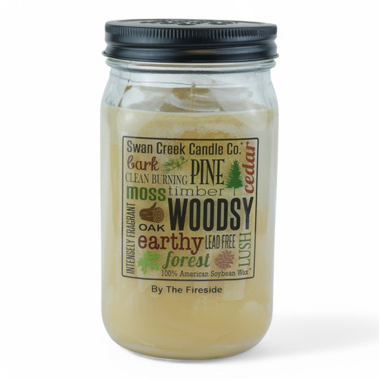 By The Fireside 24oz Pantry Jar by Swan Creek Candle