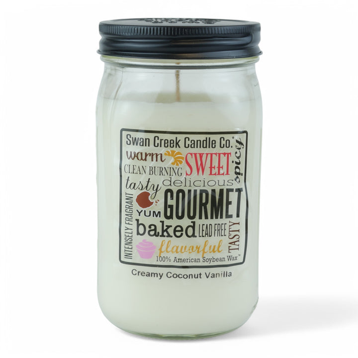 Creamy Coconut Vanilla 24oz Pantry Jar by Swan Creek Candle