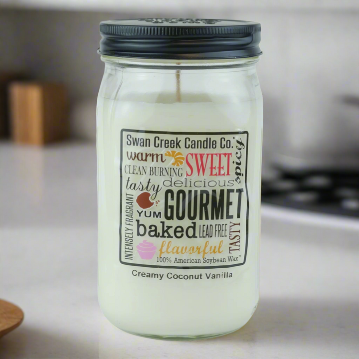 Creamy Coconut Vanilla 24oz Pantry Jar by Swan Creek Candle