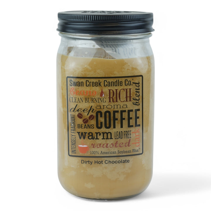 Dirty Hot Chocolate 24oz Pantry Jar by Swan Creek Candle