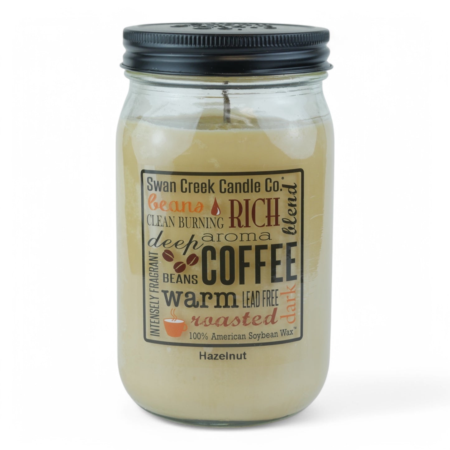 Hazelnut 24oz Pantry Jar by Swan Creek Candle