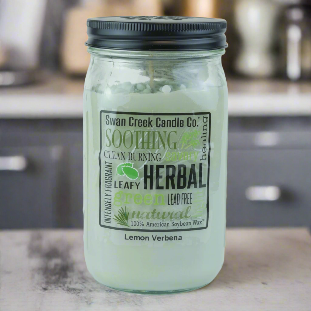 Lemon Verbena Pantry Jar Soy Candle