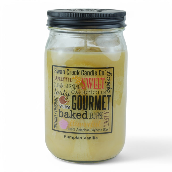 Pumpkin Vanilla 24oz Pantry Jar by Swan Creek Candle