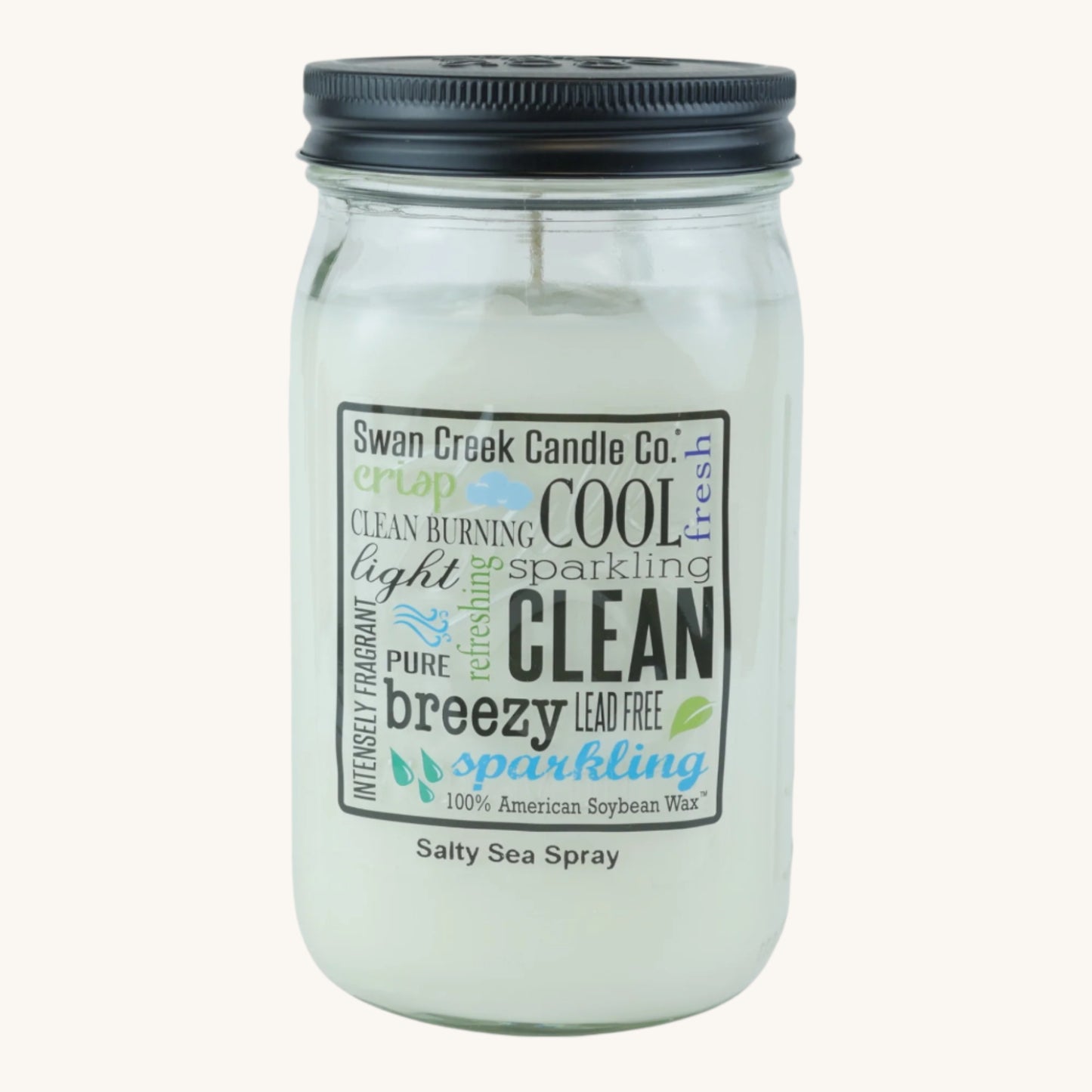 Salty Sea Spray Soy Wax Candle