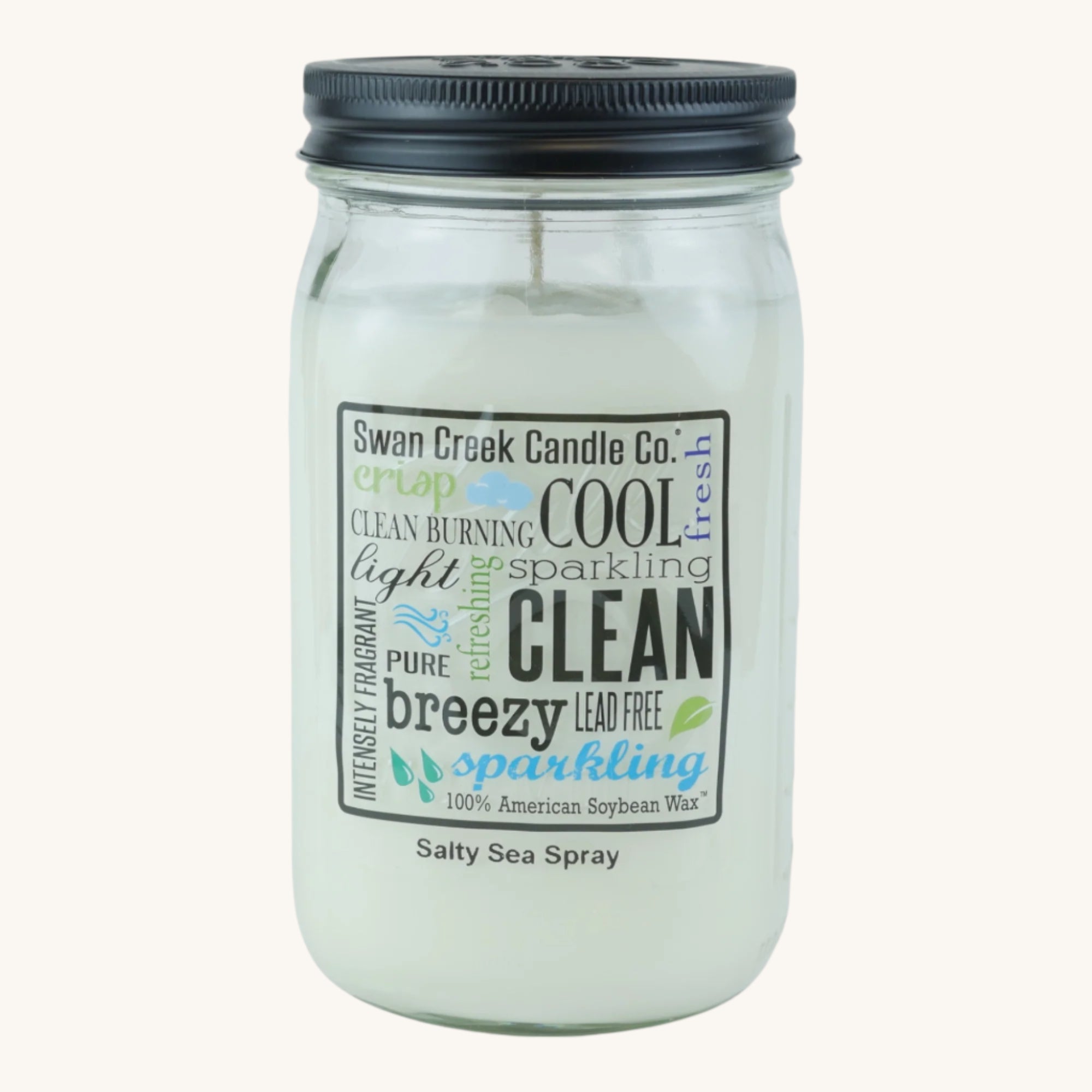 Salty Sea Spray Soy Wax Candle