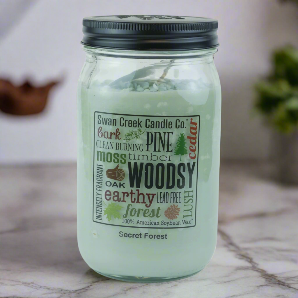 Secret Forest Pantry Jar Soy Candle