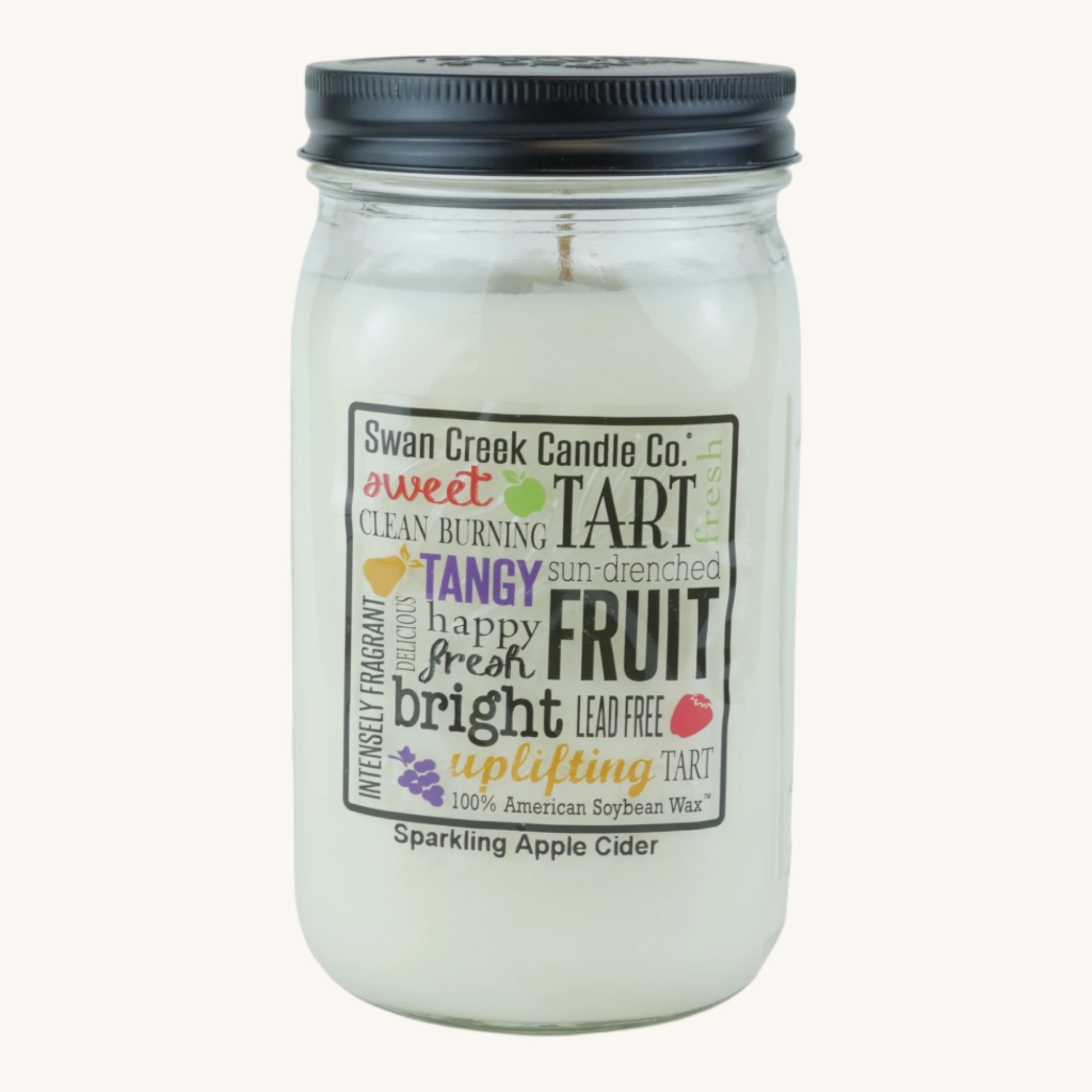 Sparkling Apple Cider Pantry Jar Soy Candle