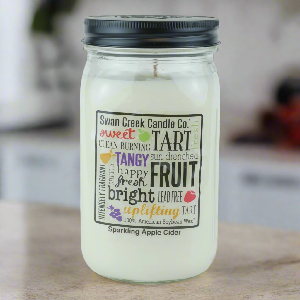 Sparkling Apple Cider Pantry Jar Soy Candle