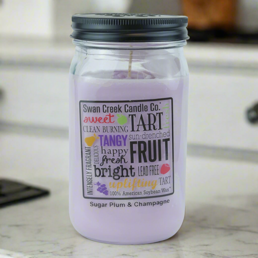 Sugar Plum & Champagne Pantry Jar Soy Candle