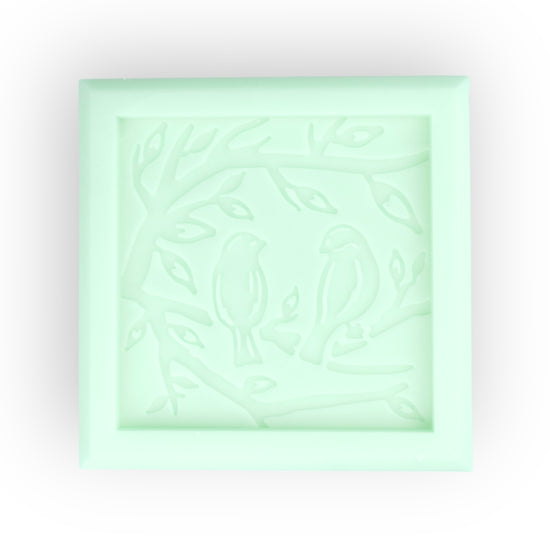 Gardenia Bloom Scented Wax Square (Birds)