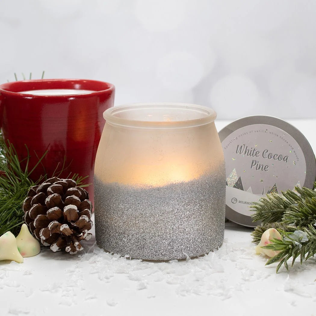 White Cocoa Pine 16oz Limited Edition Candle by Milkhouse Candle Co.